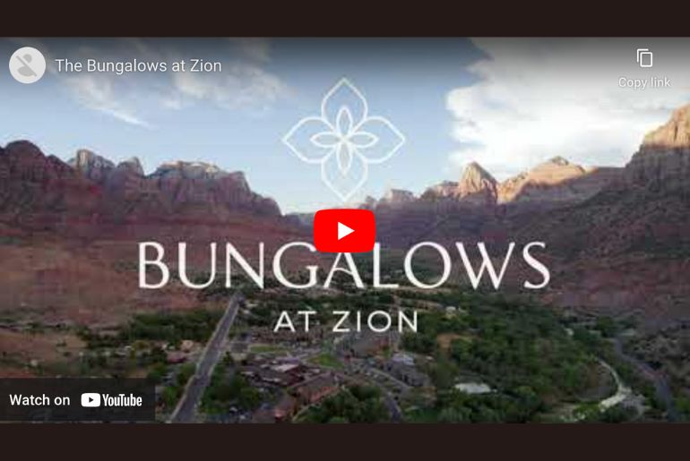 The Bungalows is one of the best airbnbs in Zion national park
