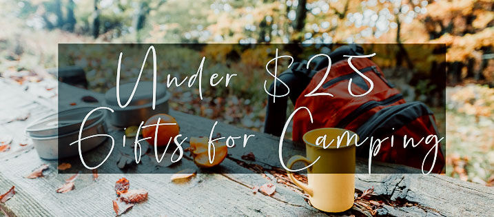 gifts for camping under 25 dollars