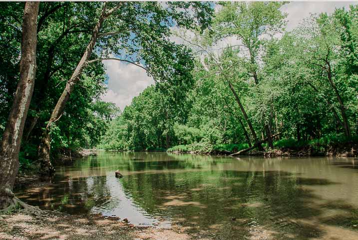 Float trip down the Niangua River in Missouri