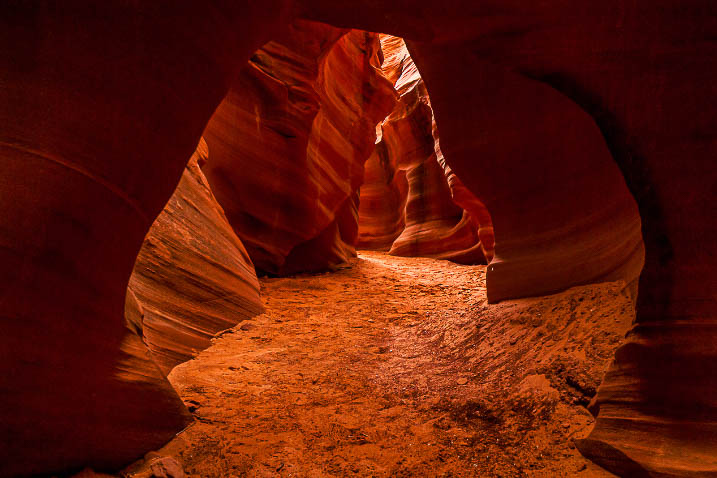 Rattlesnake Canyon arizona slot canyon