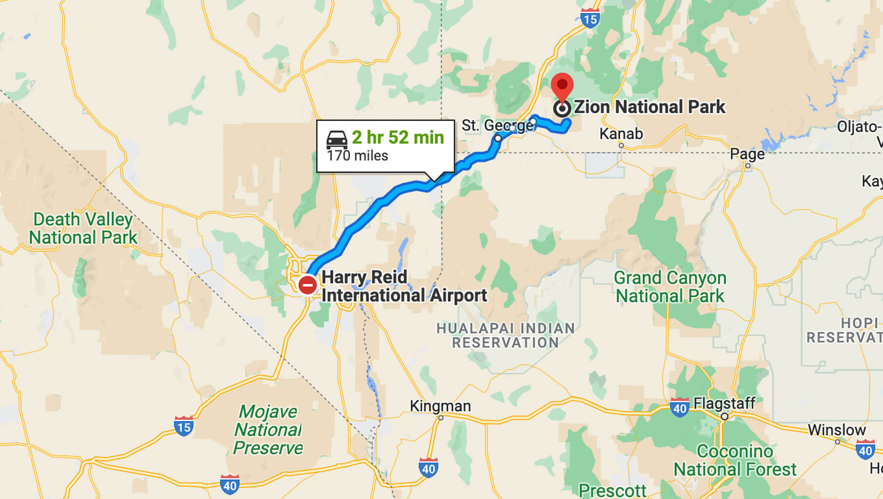 What Is The Nearest Airport To Zion National Park unearththevoyage.com