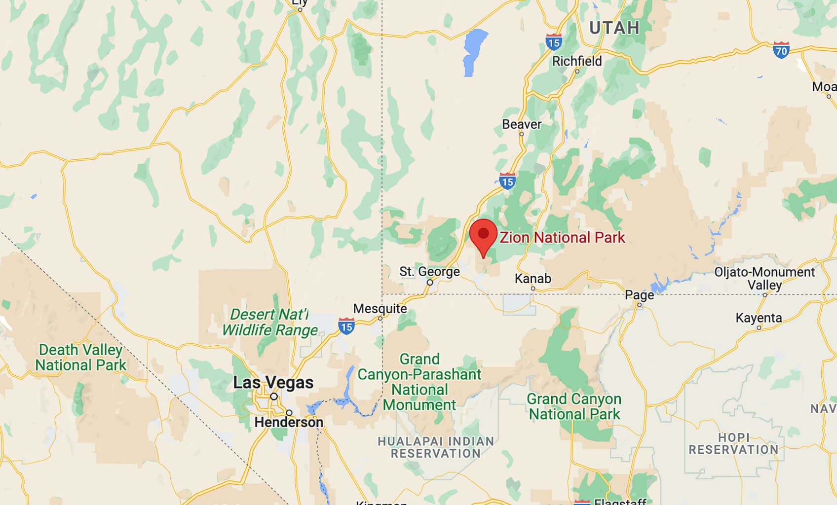 What Is The Closest Airport To Zion National Park unearththevoyage.com