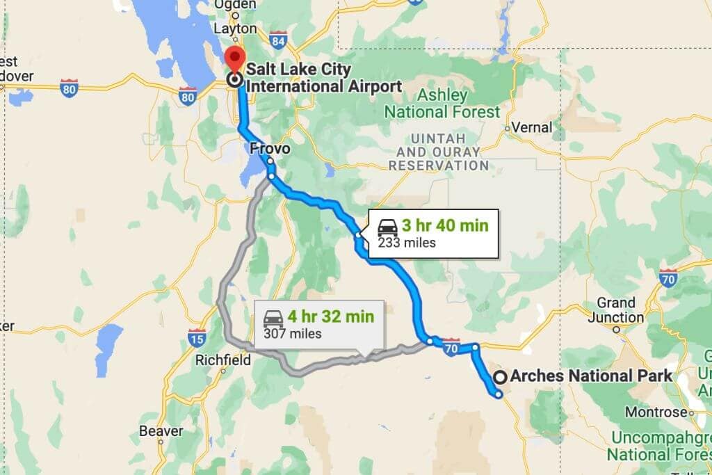 Airport Near Arches National Park unearththevoyage.com
