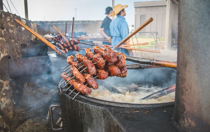 Savor the Famous Pitchfork Steak Fondue Experience
