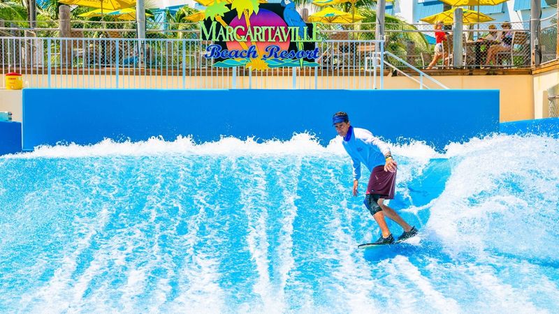 Surf a standing wave