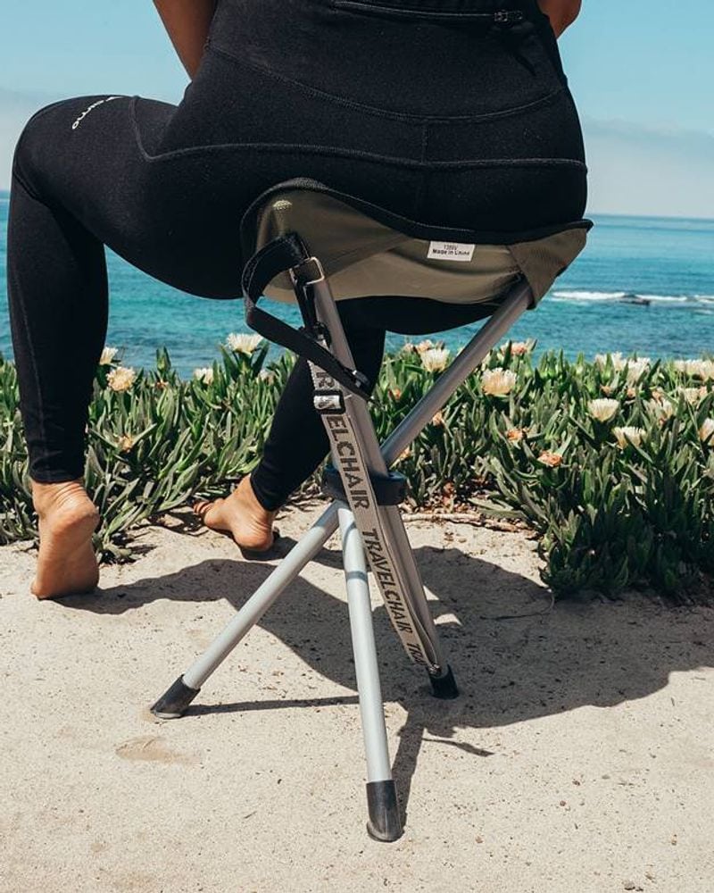 TravelChair Original Slacker Stool — cheap, tough, packable