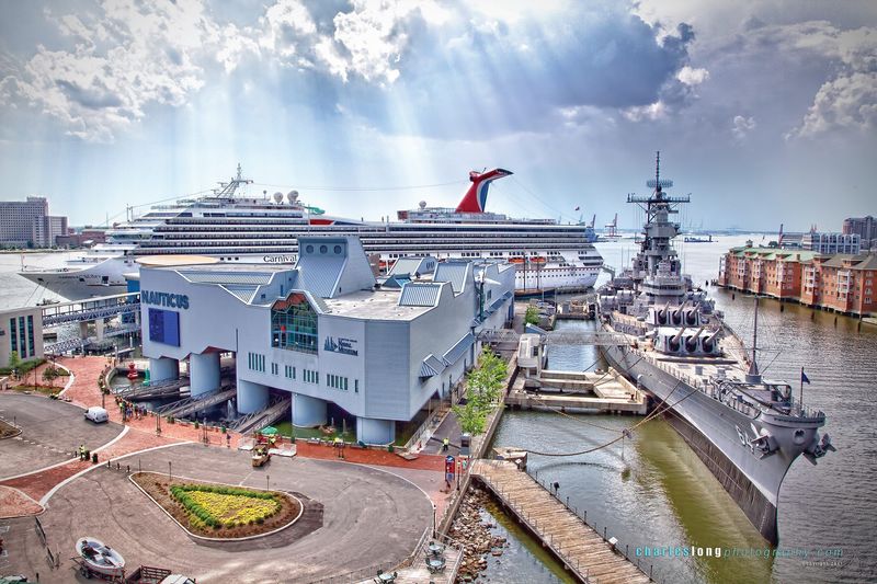Nauticus & USS Wisconsin (Norfolk)