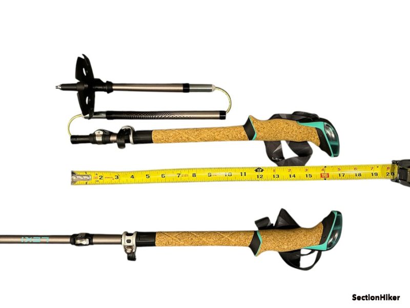 LEKI Cressida FX Carbon (women's) — premium packable with LEKI tip tech