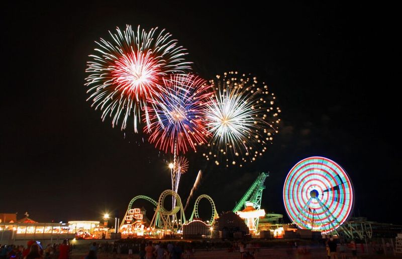 Friday Night Fireworks Light Up the Boardwalk
