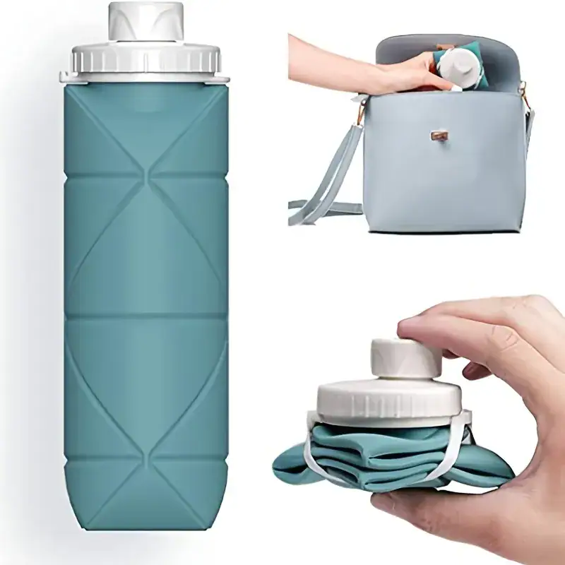 Silicone Collapsible Water Bottle