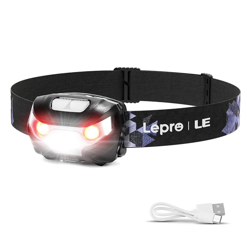 Headlamp with Spare Batteries