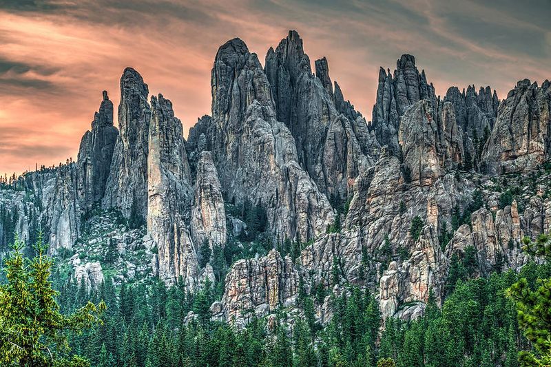 Cathedral Spires: Where Earth Meets Sky