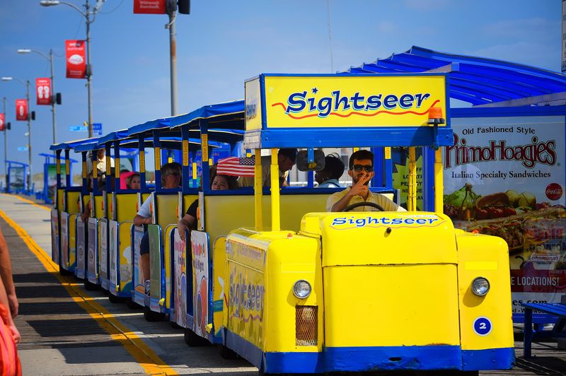 Watch the Tramcar Please - An Iconic Boardwalk Tradition