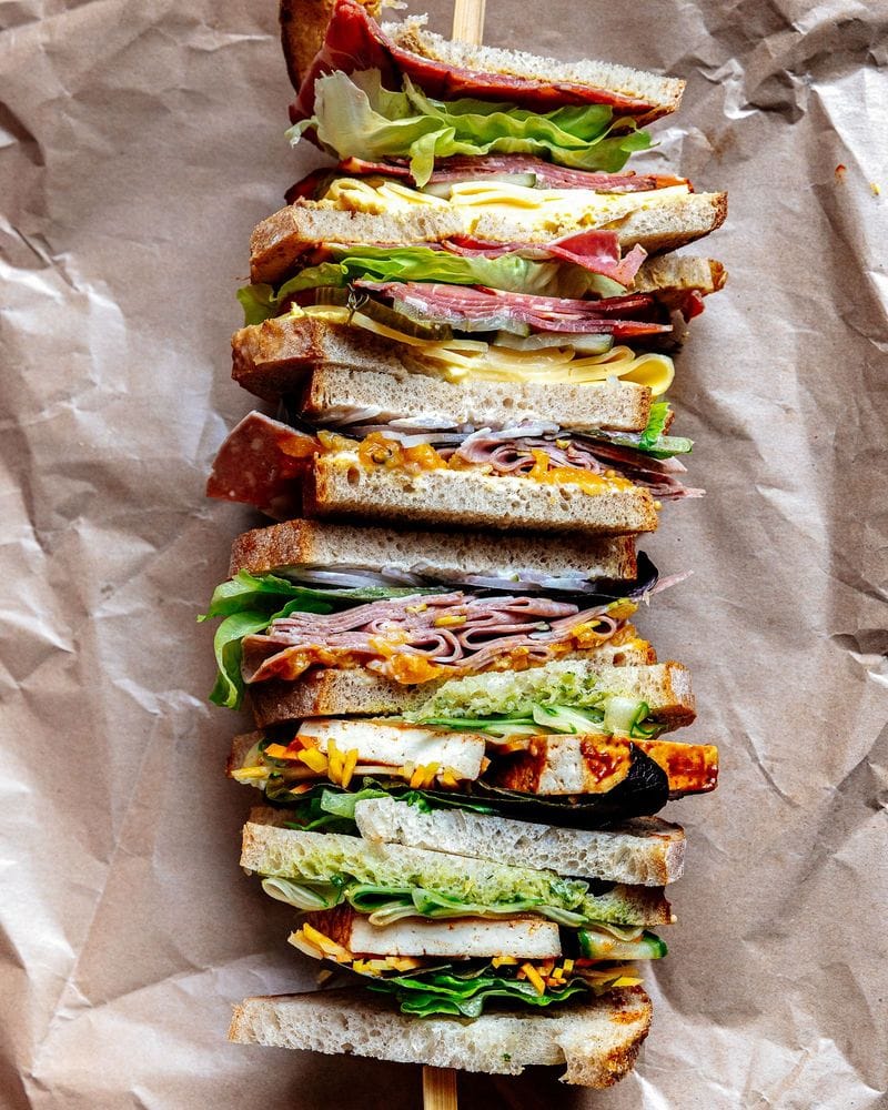 No Sandwich Menu - Just Trust