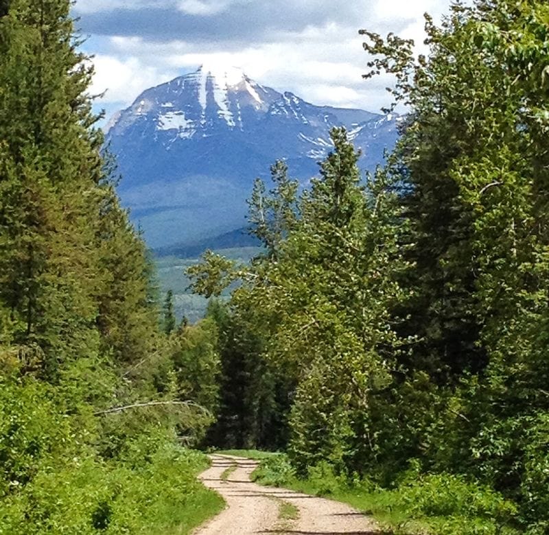 Hike right from the Polebridge Ranger Station