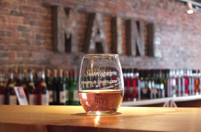Sip and stroll at Sweetgrass Winery & Distillery