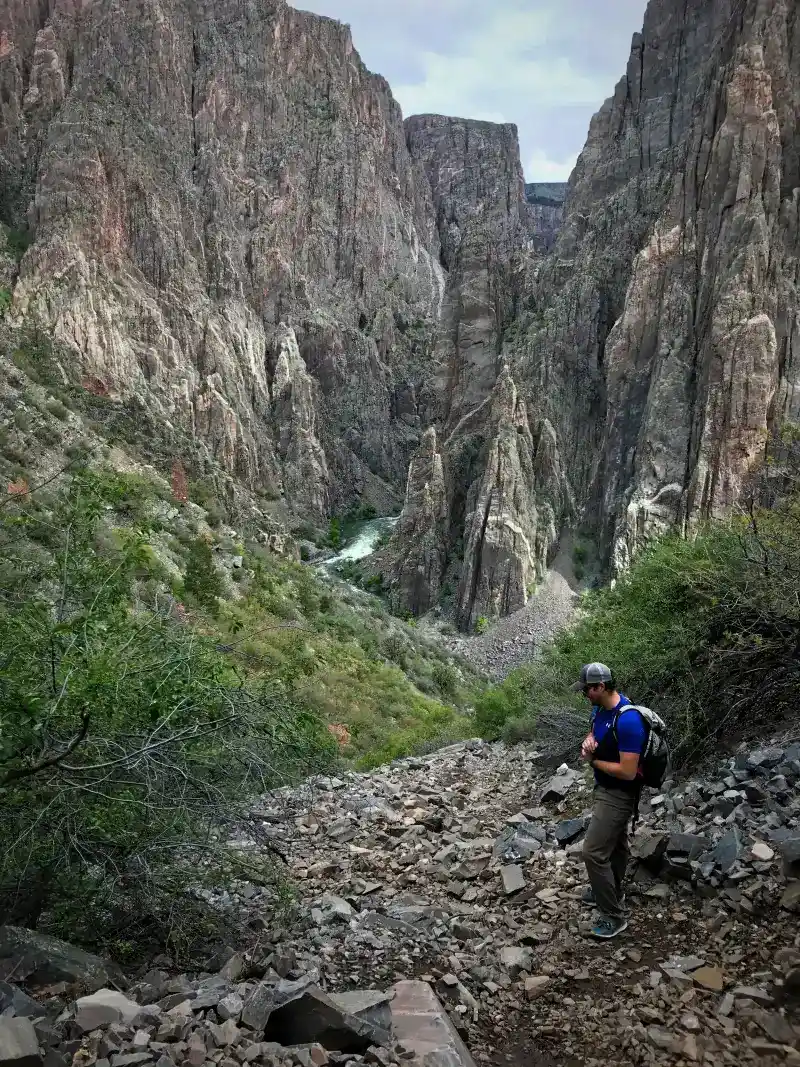 Inner-canyon scrambles are permit-only (and very serious)