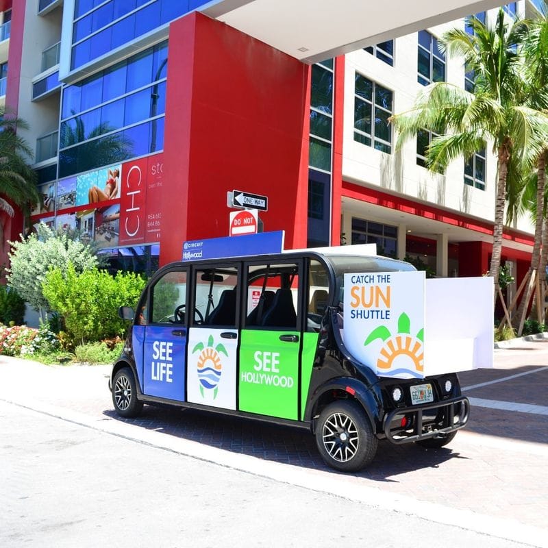 Go car-light with local shuttles