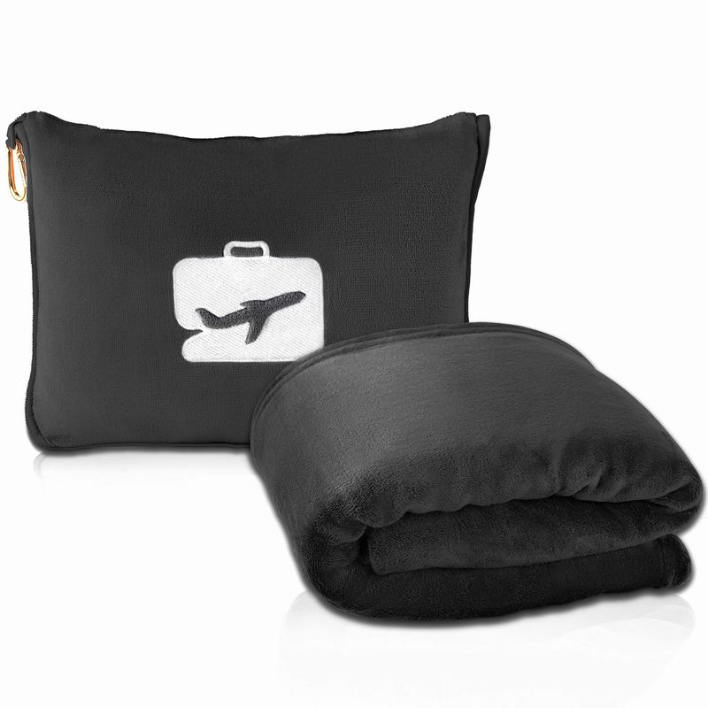 Travel Blanket That Packs Into a Pillow