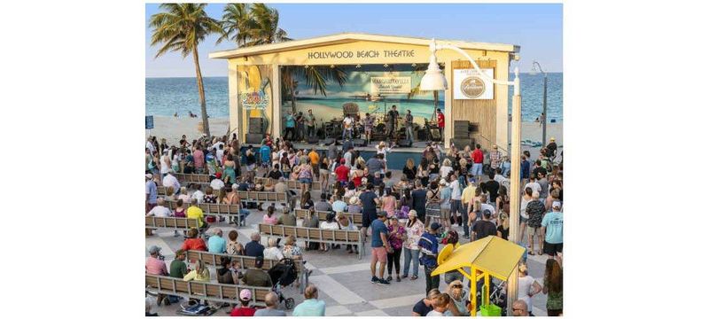 Catch free live music at the beach bandshell
