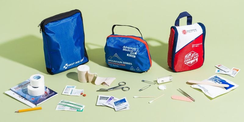 First Aid Kit with Blister Care and Personal Medications