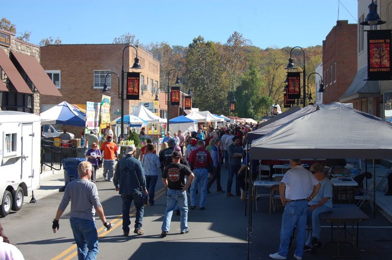 Main Street shuts down and turns into a festival village