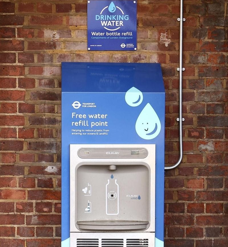 Find Free Water Refill Points