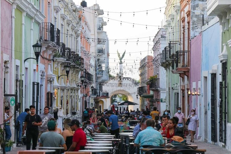Calle 59: the city's open-air dining room