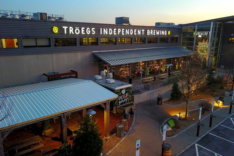 Tröegs Independent Brewing (Hershey) — Hop-Salted “Hop Fries” & Giant Pretzel