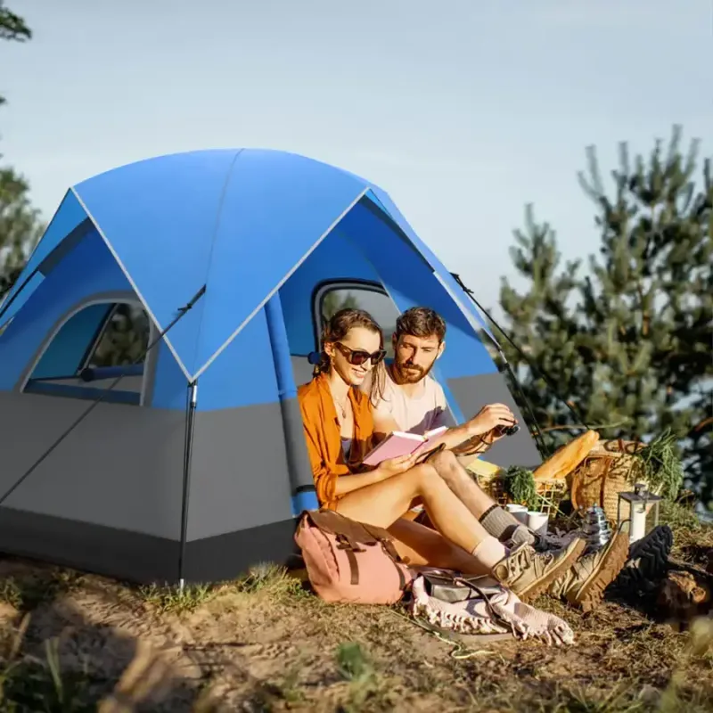 Waterproof Tent with Rainfly