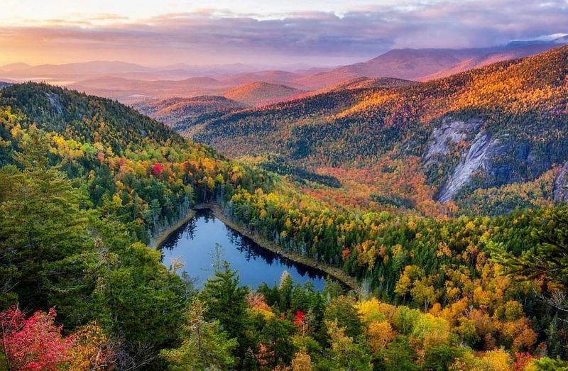 Brilliant Adirondack Foliage