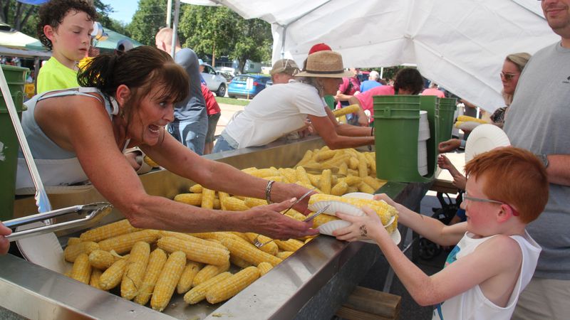 Free, all-you-can-eat sweet corn at the Adel Sweet Corn Festival