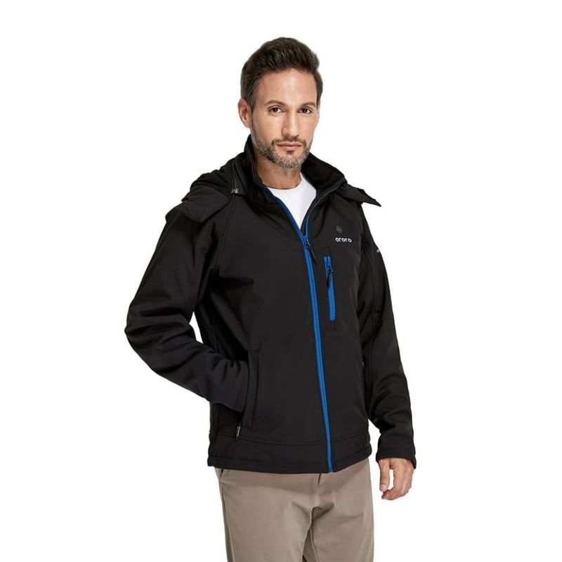 Ororo Men's Soft Shell Heated Jacket