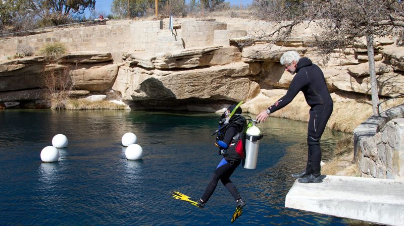 It’s a Training Site for Scuba Divers