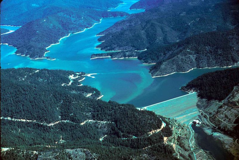 California's Third-Largest Reservoir Spans Massive Waters