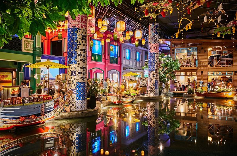 Modern mega-malls with Thai soul