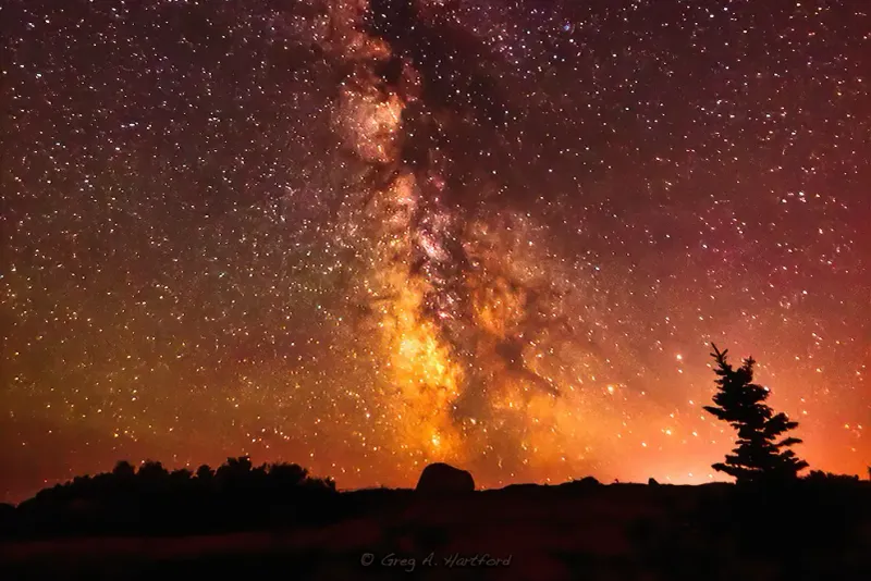 Cadillac Mountain (Acadia National Park), Maine — Pre-dawn glow on the Atlantic