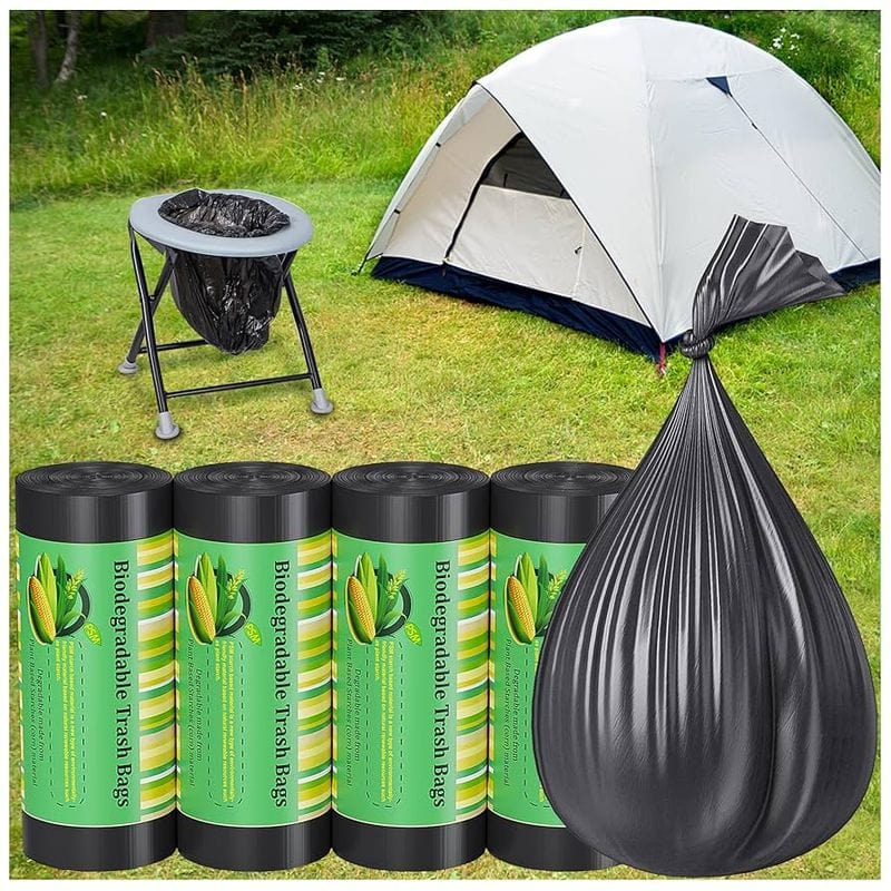Thickened Portable Toilet Bags for Wilderness Comfort