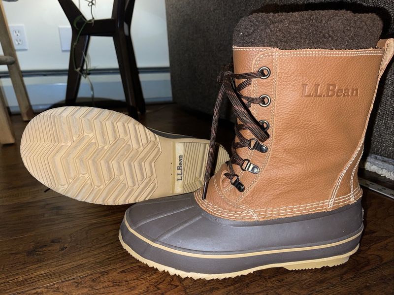 L.L.Bean Leather Snow Boots