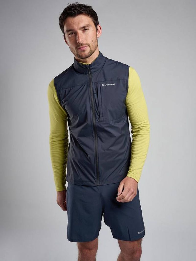 Best wind vest for blustery trails: Montane Featherlite Windproof Gilet (men’s)