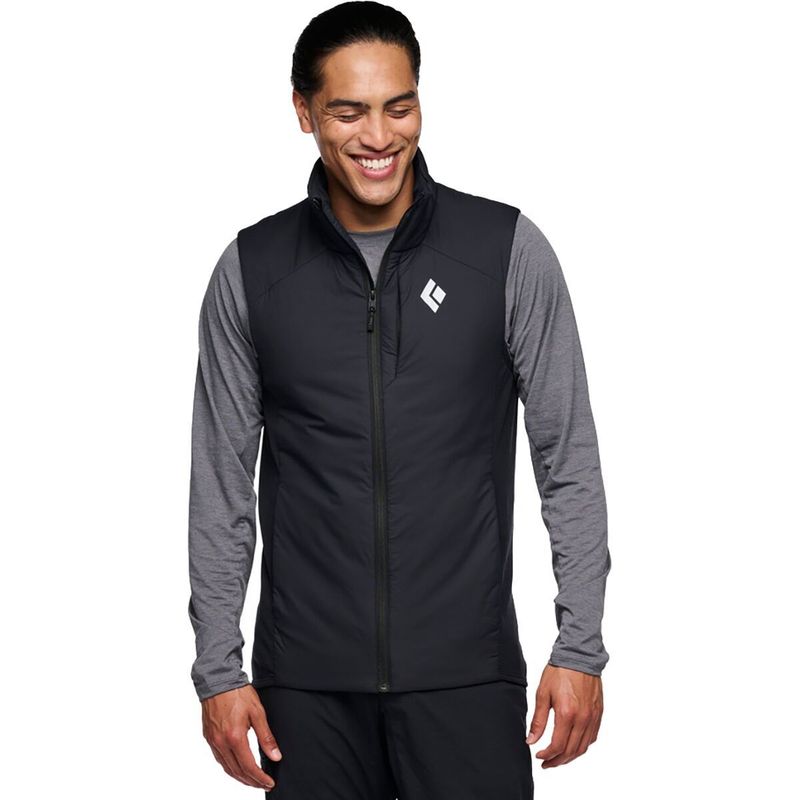 Best active-breathable synthetic: Black Diamond First Light Hybrid / 1.0 Stretch Vest (men’s)