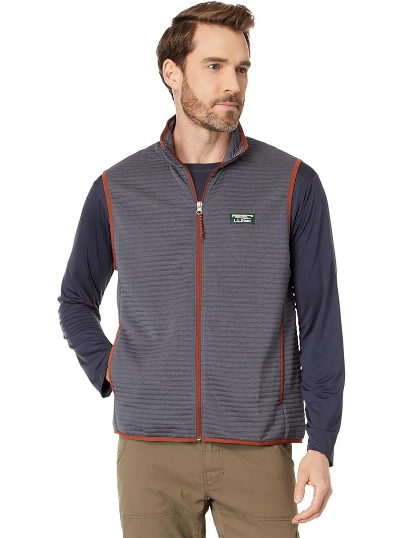 Best fleece vest for cooler day hikes: L.L.Bean Mountain Classic Fleece Vest (men’s)