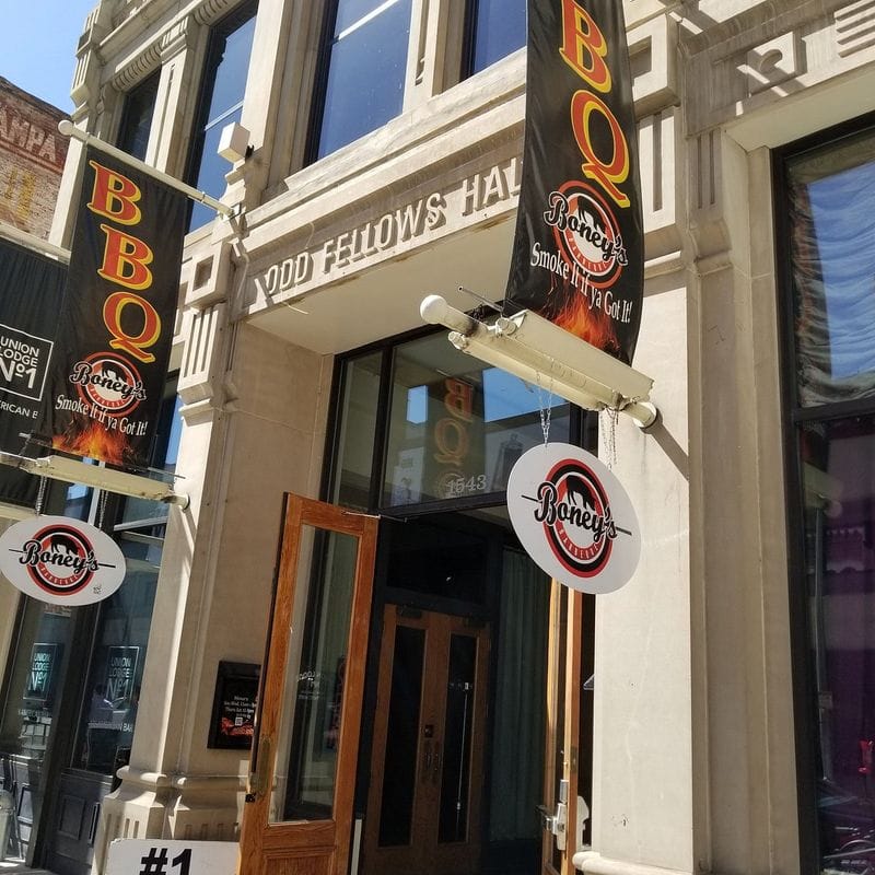 Boney's BBQ — Downtown Denver's Southern Comfort Station