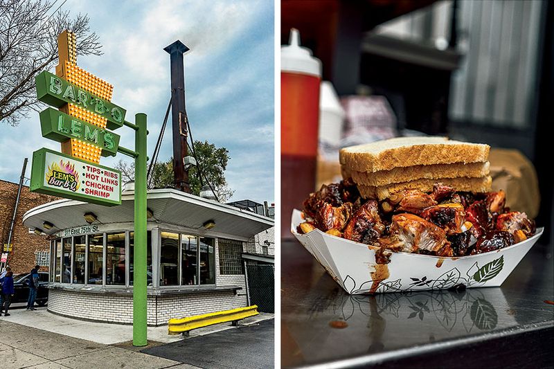 Lem's Bar-B-Q (Chatham) — rib-tip legend, nationally honored