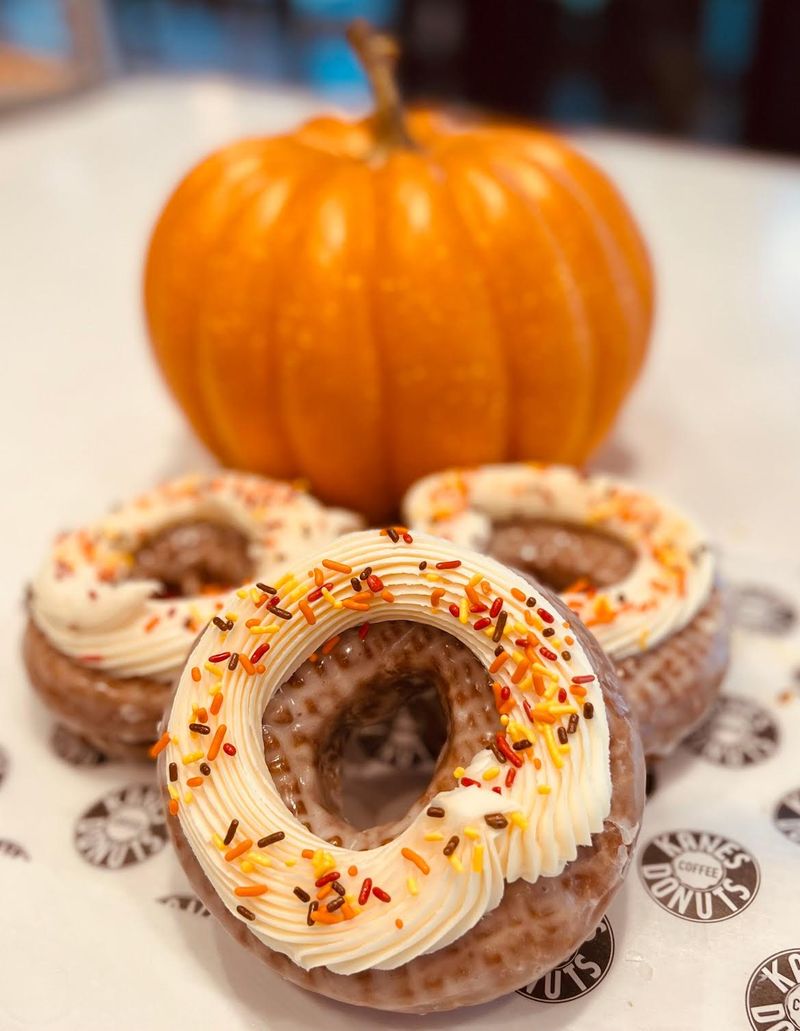 Pumpkin Donuts at Kane’s Donuts (Saugus & Boston, MA)