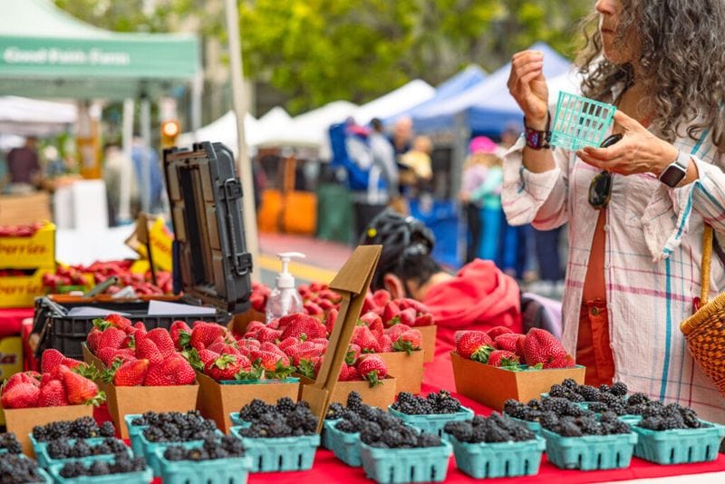 Shop Local at Berkeley Farmers Markets