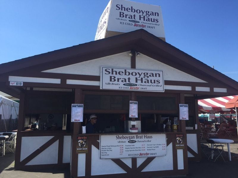Try Sheboygan Brats at Wisconsin State Fair