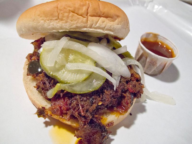 East Texas (Chopped, Saucy, Sandwich-Style)