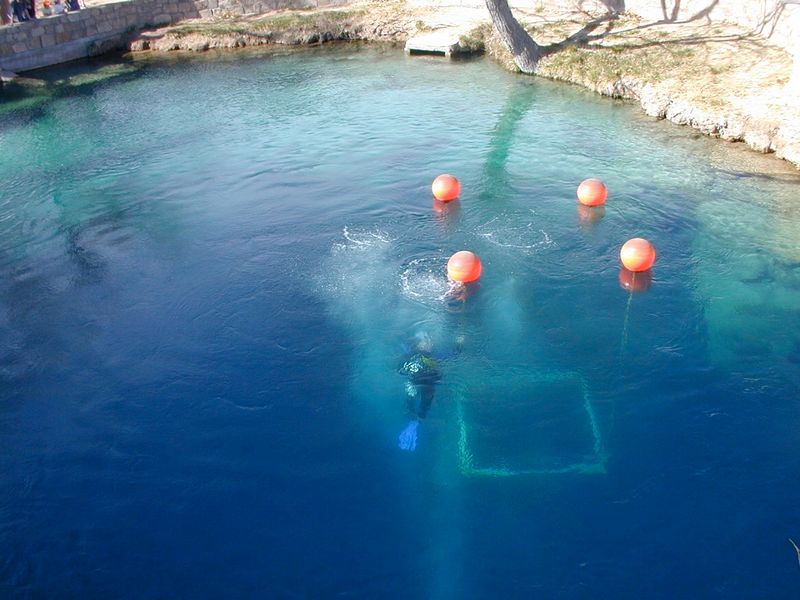 The Water Stays 62°F Year-Round
