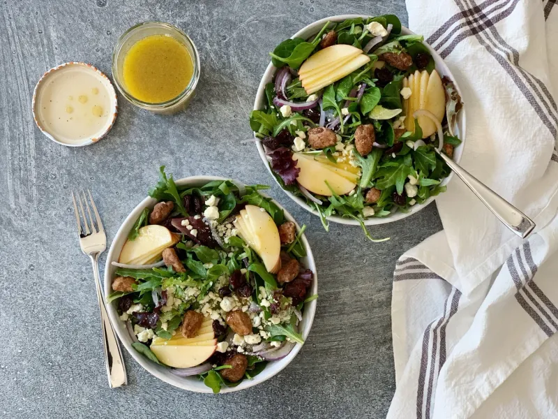 Michigan Salad: Greens with a Twist